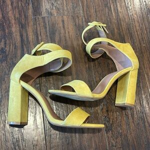 Top shop heels with ankle strap